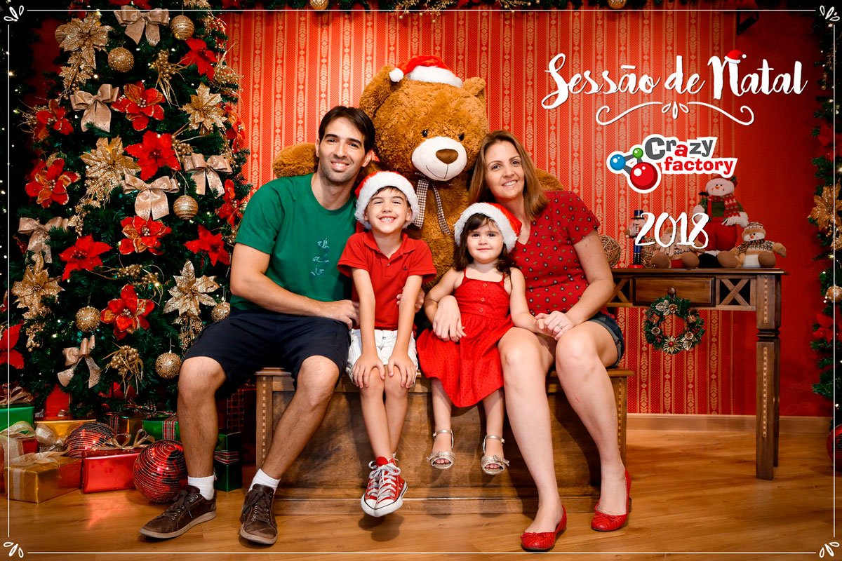 Sessões de Natal 2018 - Crazy Factory Studio